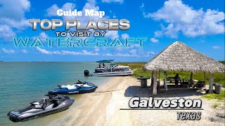 Guide to Top Galveston Places via Jet Ski or Boat Seadoo [upl. by Carrel]