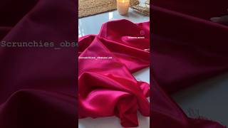 How to make scrunchies scrunchies smallbusinessindia shortsviral handmade onlineshopping [upl. by Sup919]