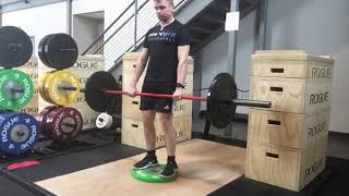 Paused deficit deadlift [upl. by Oberon]