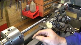 Important Tests For Myford Lathes amp How To Adjust To Remove A Turning Taper [upl. by Boothe34]