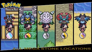 Pokemon Radical Red 40  All Gmax Stone Locations [upl. by Weixel]