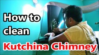 How to clean Auto Clean Kitchen Chimney at Home [upl. by Ailugram282]