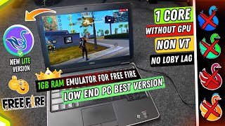 NEW LITE BEST EMULATOR FOR LOW END PC  1GB RAM NO GRAPHICS CARD  SMART GAGA BEST LITE VERSION [upl. by Reerg867]