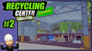 More Contracts amp Machines Day 3  Recycling Center Simulator 2  Full Release [upl. by Eimrots]