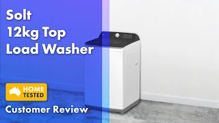 Peter S Reviews the Solt 12kg Top Load Washer  The Good Guys [upl. by Forras]