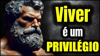 VIVER É UM PRIVILÉGIO  Estoicismo [upl. by Skill]