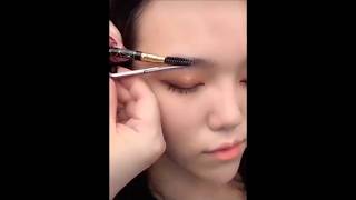 Sobrancelhas Perfeitas em Minutos⭐️🌟 music eyebrows eyes shortsvideo shorts [upl. by Yrrek]