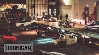 HOONIGAN DT 189 18 Car Burnout Spectacular  HAPPY NEW YEAR [upl. by Abibah]