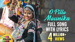 O Pillo Mounika Full Song With Lyrics  Best Telangana DJ Folk Songs  Ravi Nayak  Mango Music [upl. by Anirtik254]