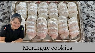 Meringue cookies Хрустящее печенье безе [upl. by Yves]