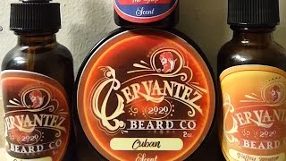 Awesome Beard products  Cervantes Beard Co [upl. by Micky]