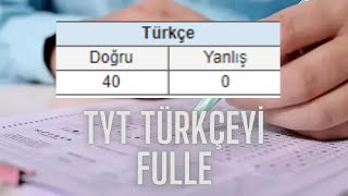 YKSDE TÜRKÇEYİ FULLEMEK için yapman gerekenler hala geç değil yks2024 tyttürkçe [upl. by Emlynn21]