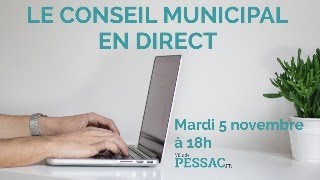 Conseil municipal du 5 novembre 2024 [upl. by Toulon]