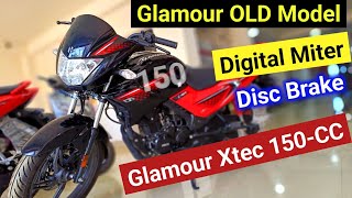 Hero Glamour OLD Model New Launched 😱 Disc Brake Digital Miter Fully Updated [upl. by Oibirot]