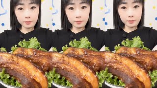 MUKBANG SATISFYING EATING CHINESE FOOD Ep655 [upl. by Annissa]