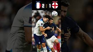 France 🆚 England 21 World Cup QuarterFinal 🏆⚔️ Match Highlights football shorts fifa [upl. by Cila]