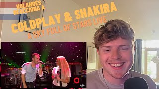 Coldplay amp Shakira A Sky Full of Stars  Live at Global Citizen Festival Hamburg  REACTIONREVIEW [upl. by Frolick]