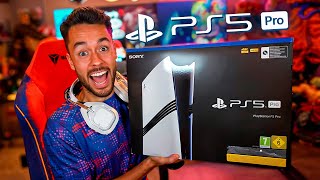 UNBOXING PS5 PRO  TheGrefg [upl. by Schinica208]