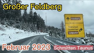 Großer Feldberg Taunus Februar 2023 [upl. by Stargell]