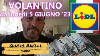 PARKSIDE 5 e 8 GIUGNO 23 LIDL VOLANTINO  ATTREZZI X20VTEAM  idropulitrice tagliabordi powerbank [upl. by Anit]