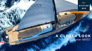 A Closer Look Oyster 885GT With Eddie Jordan  Oyster Yachts [upl. by Anuayek]