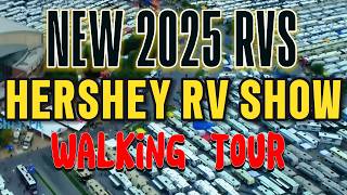 Lets Tour the 2024 Hershey RV Show Together [upl. by Ettennod]