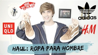 Haul de ropa para hombre ¡Uniqlo HampM Vans y más  Henry Evia [upl. by Plate]