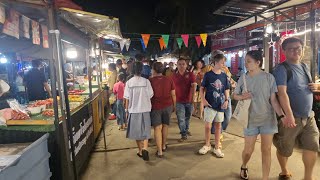 Night Market Krabi Town Thailand [upl. by Him612]