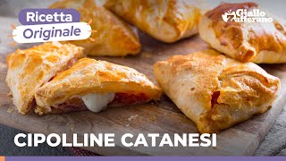 CIPOLLINE CATANESI – STREET FOOD SICILIANO DAL CUORE FILANTE [upl. by Amandy227]