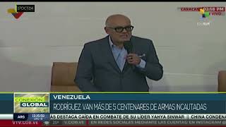 Gobierno venezolano incauta más de 500 armas provenientes de EEUU [upl. by Ij]