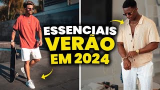 6 PEÇAS ESSENCIAIS pro VERÃO 2024 TODO HOMEM PRECISA DISSO  Moda Masculina [upl. by Lulu852]