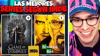 JUANSGUARNIZO REACCIONA A LAS MEJORES SERIES DE LA HISTORIA SEGÚN IMDb 🧐🎬🍿 [upl. by Naitsabes]