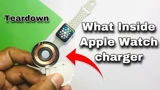 Apple Watch Charger Teardow  Avoid Third Party Charging Cable  Compare in Hindi [upl. by Halyhs]