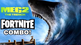 Meg 2 The Trench  Fortnite Combo How fast I gotta walk Meme [upl. by Nueoht147]