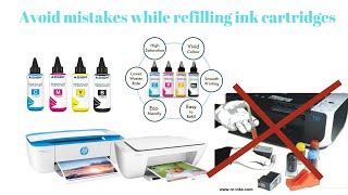 HP CARTRIDGE REFILLING 803INKJET CARTRIDGES REFILLING [upl. by Gwenneth]