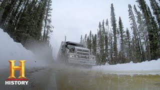 Ice Road Truckers Bonus  Mother Natures Added Stress Season 11  History [upl. by Minton178]