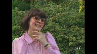 Interview de Mireille Mathieu  tournée dété de 1984 [upl. by Hairahcez]