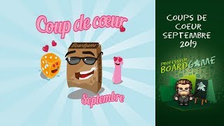 Coups de Coeur  Septembre 2019 [upl. by Enyrb]