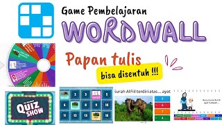 Tutorial cara menggunakan Wordwall  game pembelajaran interaktif dan menyenangkan [upl. by Andrej]