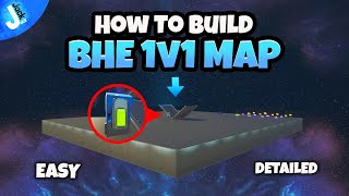 How To Build a BHE 1V1 MAP  With Build Reset Button  Fortnite Creative  DETAILED Tutorial [upl. by Reniar877]