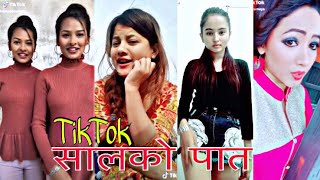 Salko Patko Tapari Huni  सालको पातको टपरी हुनी  New Nepali TikTok Musically Videos  PART 2 [upl. by Nottnerb852]