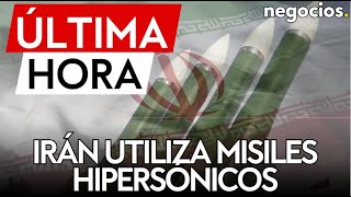 ÚLTIMA HORA  Irán utiliza por primer vez misiles hipersónicos en un ataque contra Israel [upl. by Anahc]