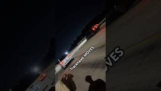 Random car ruins close Race 😳  Trackhawk vs Caddy digs [upl. by Ilahtan225]