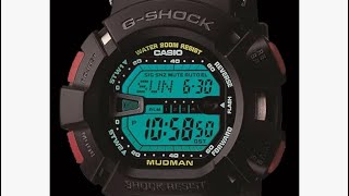 Let’s review Casio GShock G90001V Mudman Super Dual Illuminator digital watch [upl. by Neelsaj]