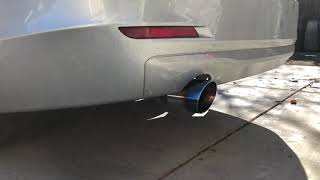 F30 2013 BMW 320i Muffler Delete cold start [upl. by Il]