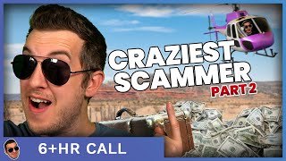 The Craziest Scammer Ive Ever Called  Part 2 65hr [upl. by Yecaw]