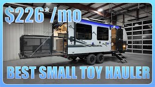 Nicest Small Toy Hauler  2025 Grey Wolf 18RRBL [upl. by Dag390]