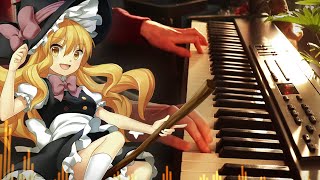 Touhou 8  Imperishable Night Stage 4  Piano Solo [upl. by Ehpotsirhc]