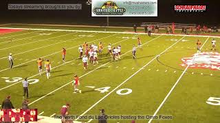 Flyway Conference Varsity Football in Lomira Game 2 [upl. by Arotal895]