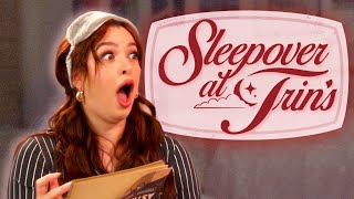 Ashley Ippolito’s Late Night Confessions  Sleepover At Trins [upl. by Albertina286]